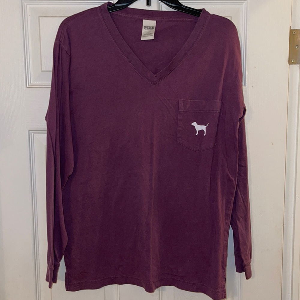 PINK long sleeved t shirt
